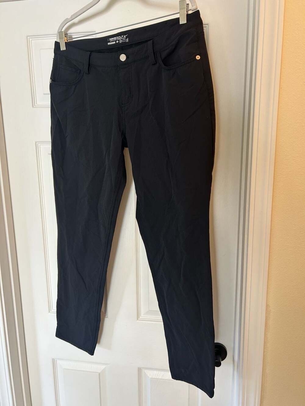 Nike Golf Women's NK Pant Slim 30" Black 856293-010 Size 12